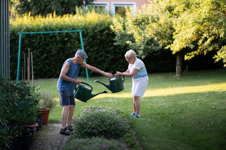 Older adults enjoying a healthy, active lifestyle