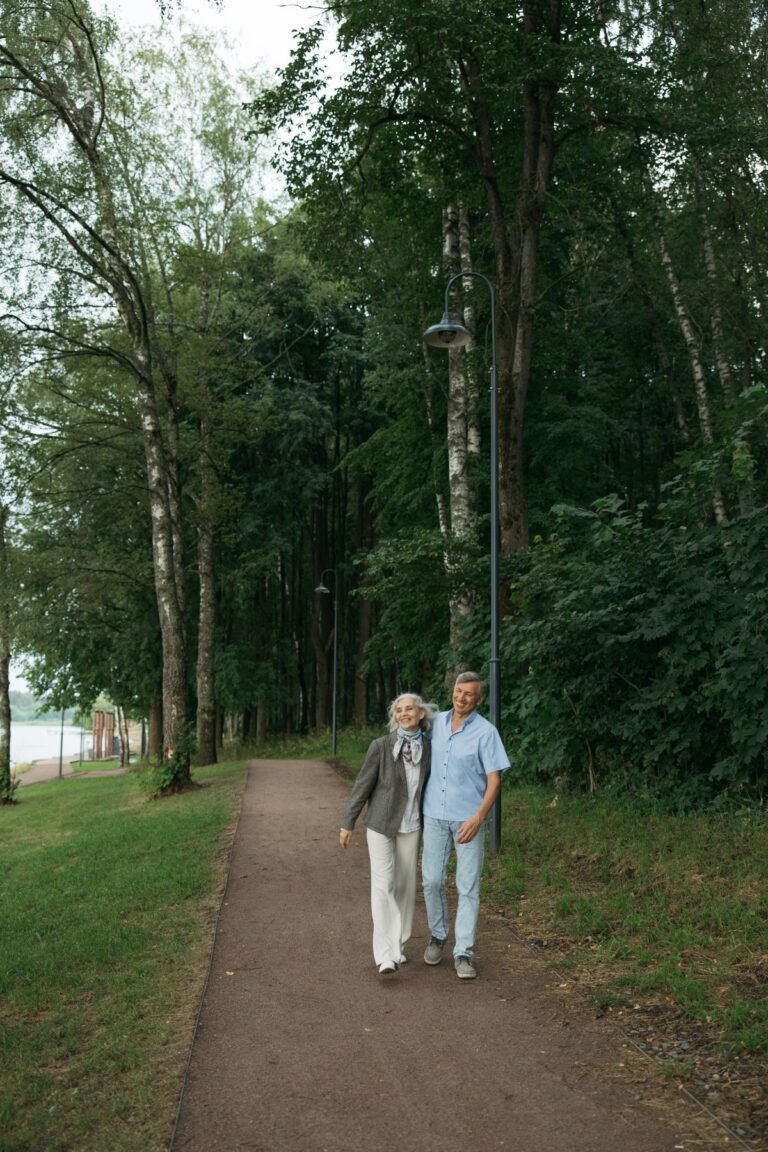 Older adults enjoying a healthy, active lifestyle