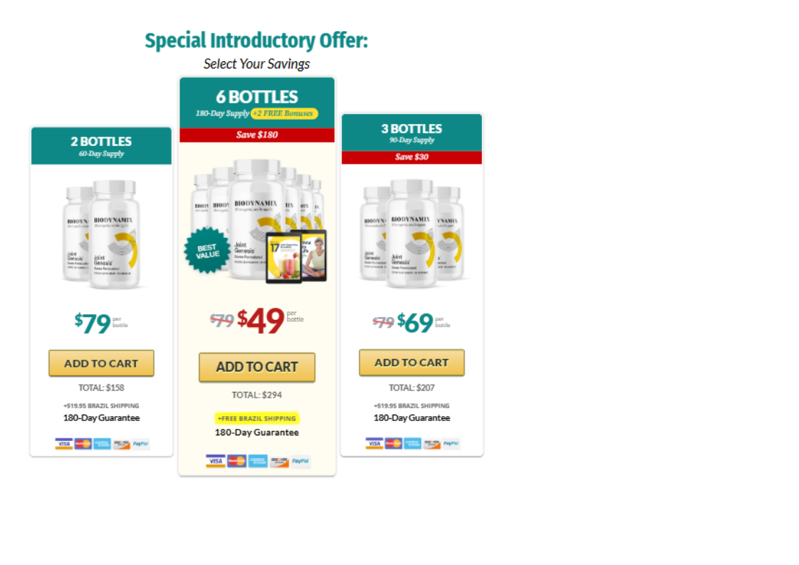 Joint Genesis offers